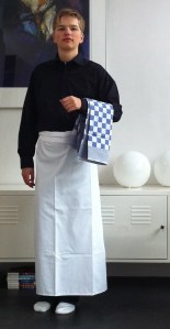 op sokken.... schoenen volgden later