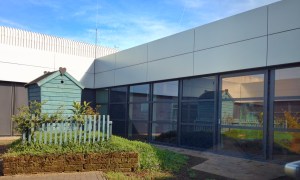 Een van de binnentuintjes van de IC 