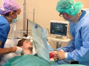 Zetten van de PICC-lijn