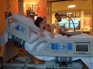 Met handige iPad-arm is filmpjes kijken en drinken makkelijker