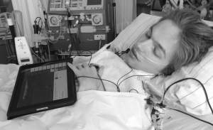 Luisteren naar favoriete filmpjes